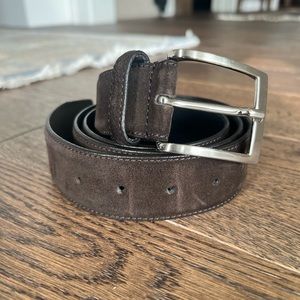 To Boot New York Adam Derrick brown Swede belt (36)